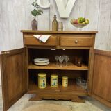 Vintage sideboard with "moustache" base