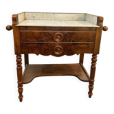Jolie Meuble ancien en marbre et bois