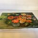 Tableau bouquet de fleurs huile sur toile signée