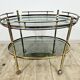 Brass bar cart / France, 1960s.
