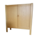 Danish brutalist cabinet in oak from the 70s