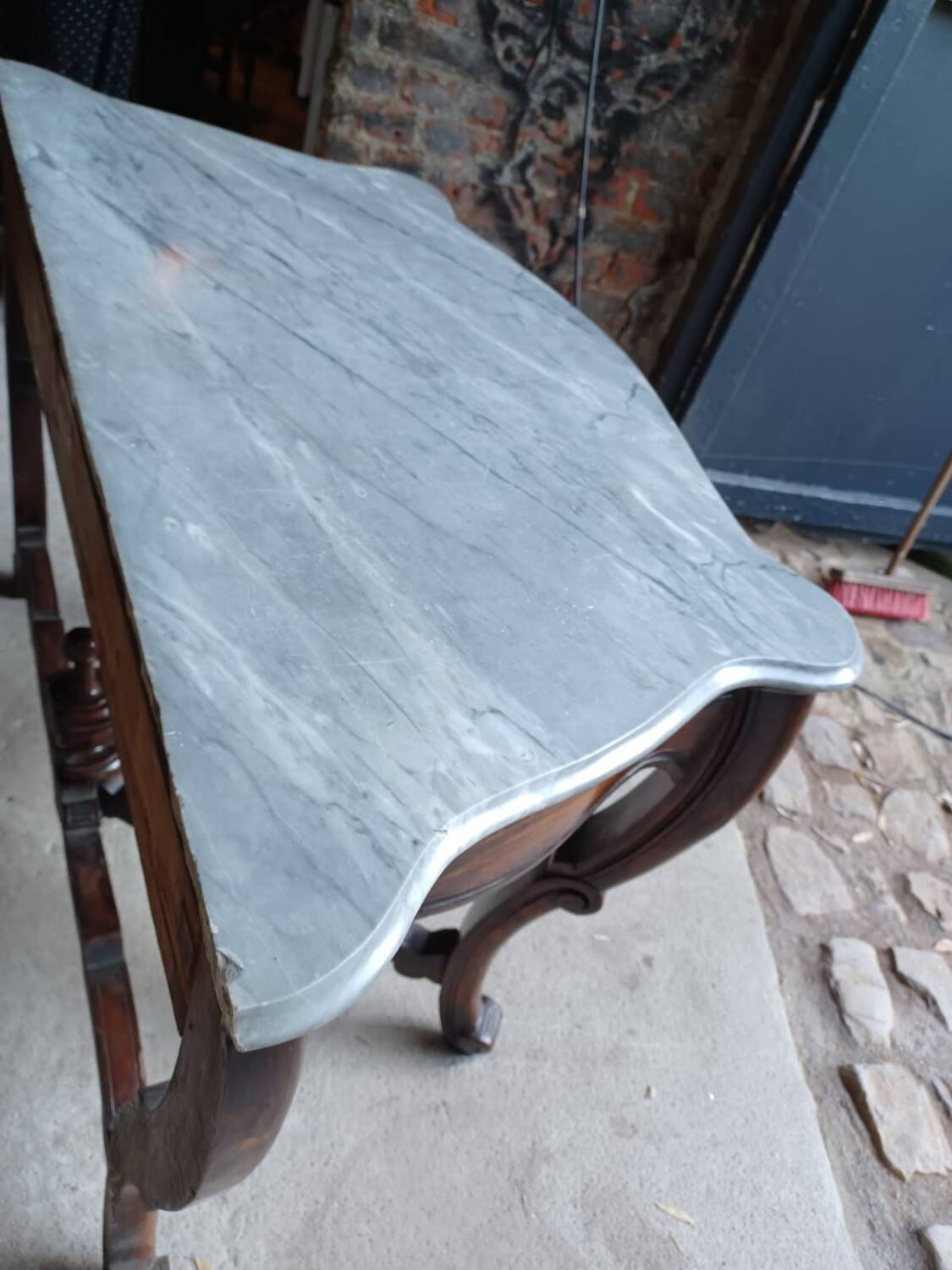 Curved console table - Napoleon III