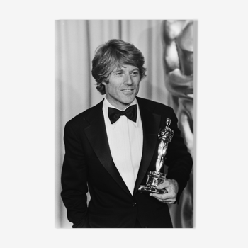 Film photo robert redford oscar. silver paper format 30x45cm