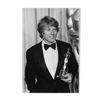 Film photo robert redford oscar. silver paper format 30x45cm