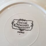 Old sarreguemines plates