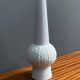 White bisuit ceramic vase by KPM 1960s