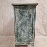 Petite commode semainier patiné