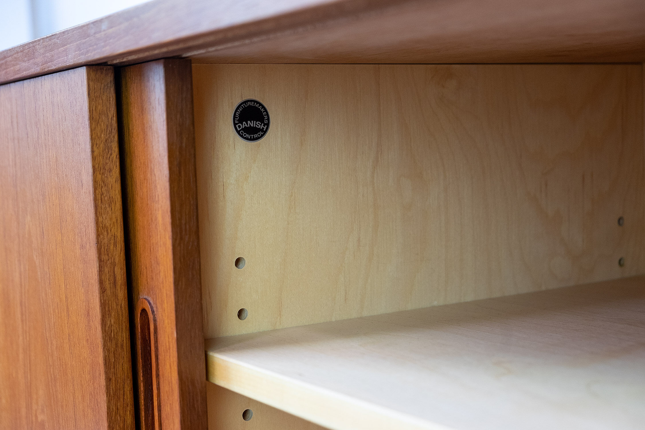 Danish Teak Sideboard by Carlo Jensen for Hundevad & Co., 1960s