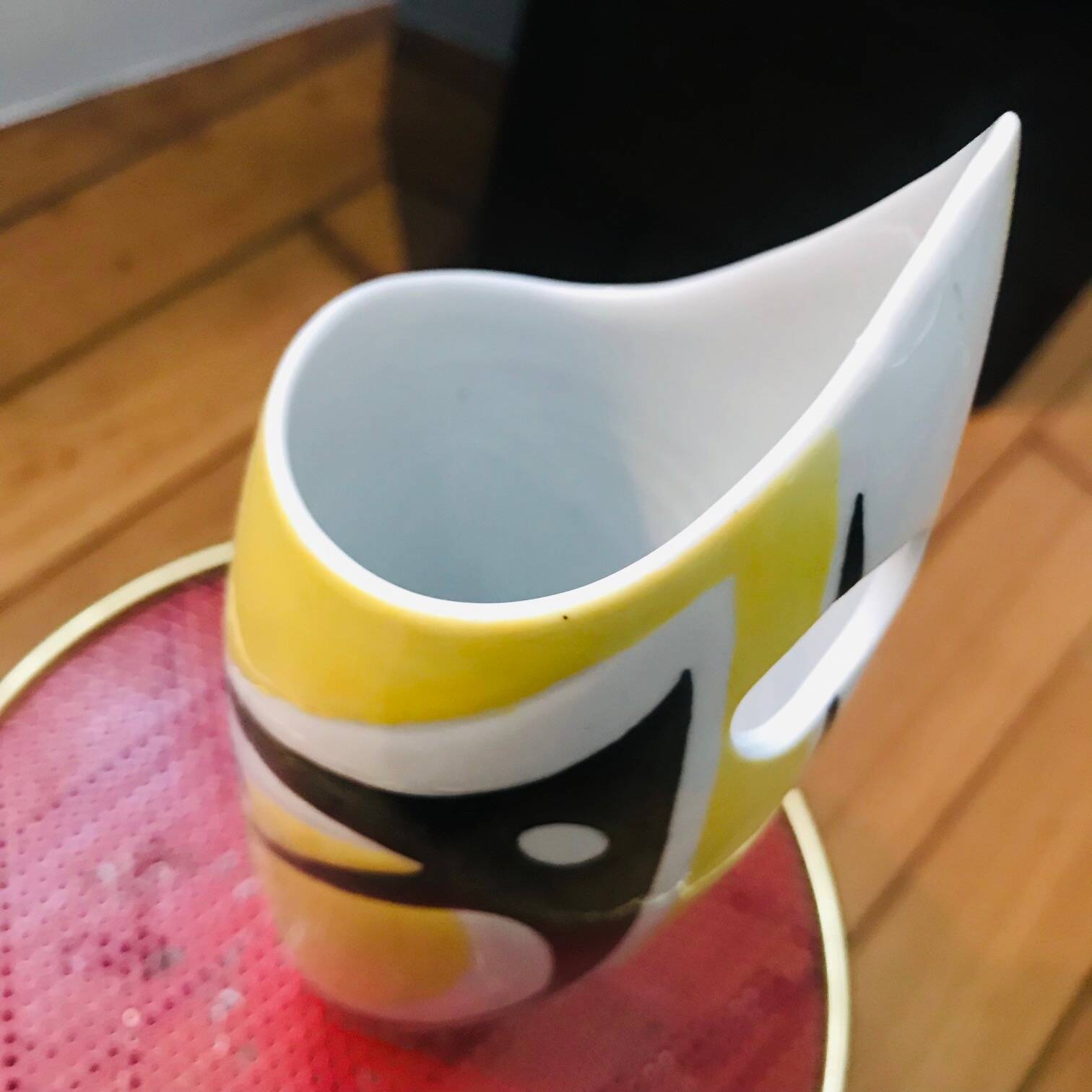 Vintage Vase • "Wasp" • János Török • Zsolnay • 1950