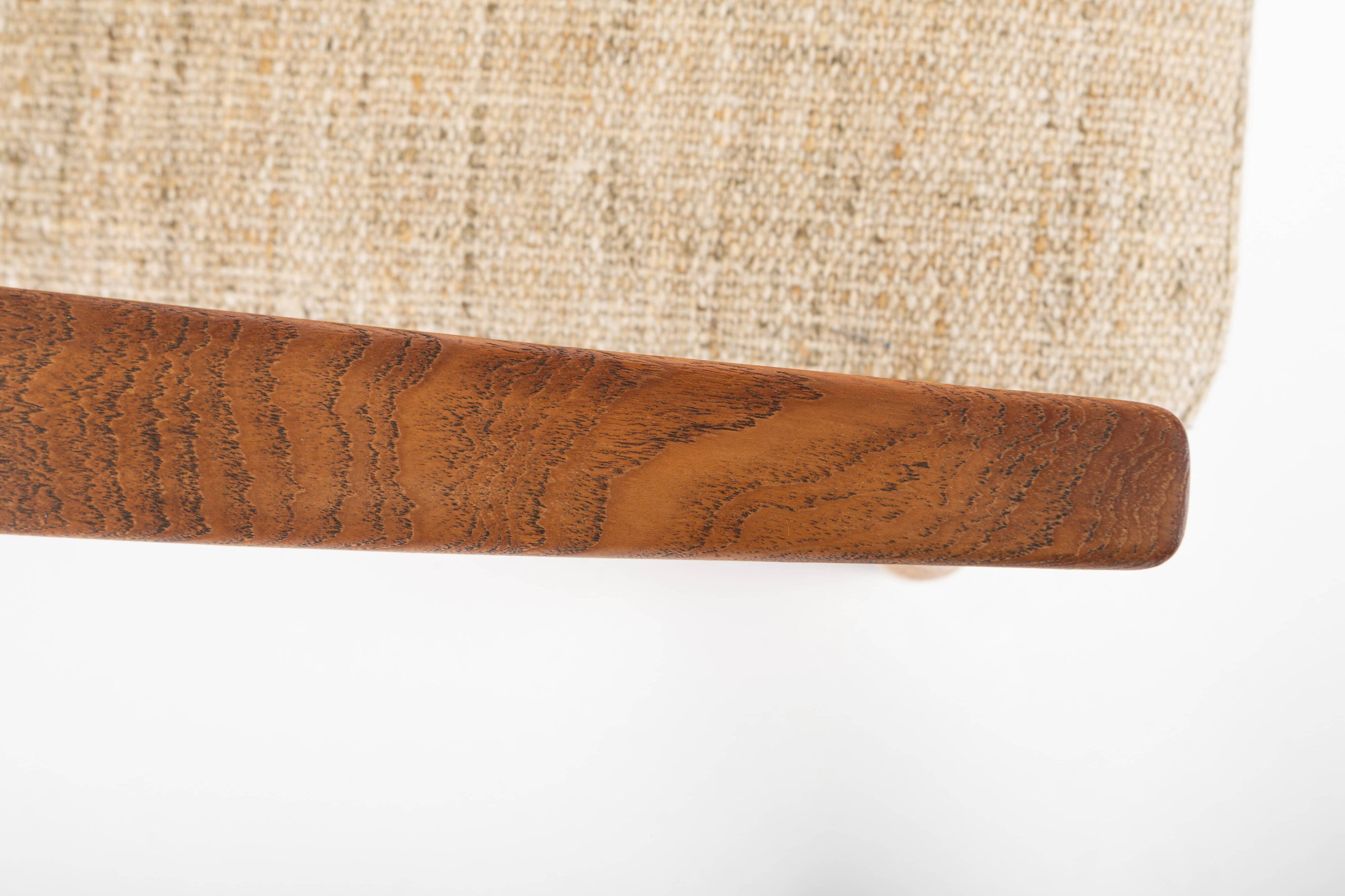 Fd144 Easy Chairs in Oak and Teak by Peter Hvidt & Orla Mølgaard-Nielsen for France & Daverkosen