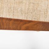 Fd144 Easy Chairs in Oak and Teak by Peter Hvidt & Orla Mølgaard-Nielsen for France & Daverkosen