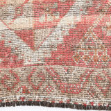 3x10 Geometric Oushak Runner Rug