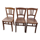 Set of 3 bistro chairs