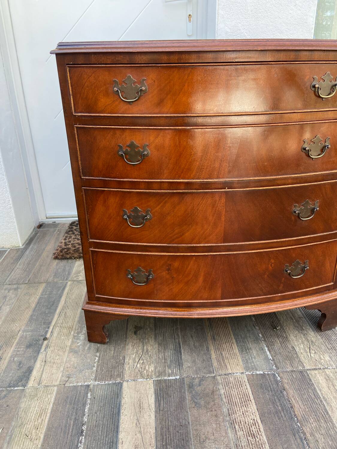 English chest of drawers