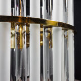 Vintage christoph palme design chandelier - glass pegs - 1960s