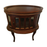 Colonial-style coffee table bar