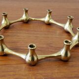 Brass candlestick, Jens Quistgaard, Denmark, 1950s