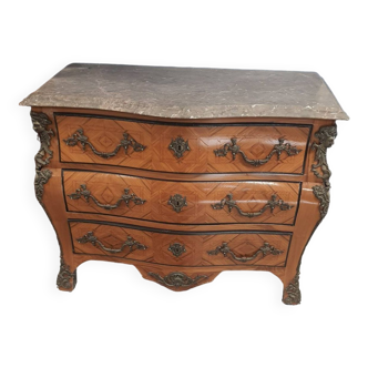 Louis xv style chest of drawers