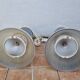 Paire de suspensions vintage de style industriel