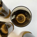 Set of 4 glasses roll 1970