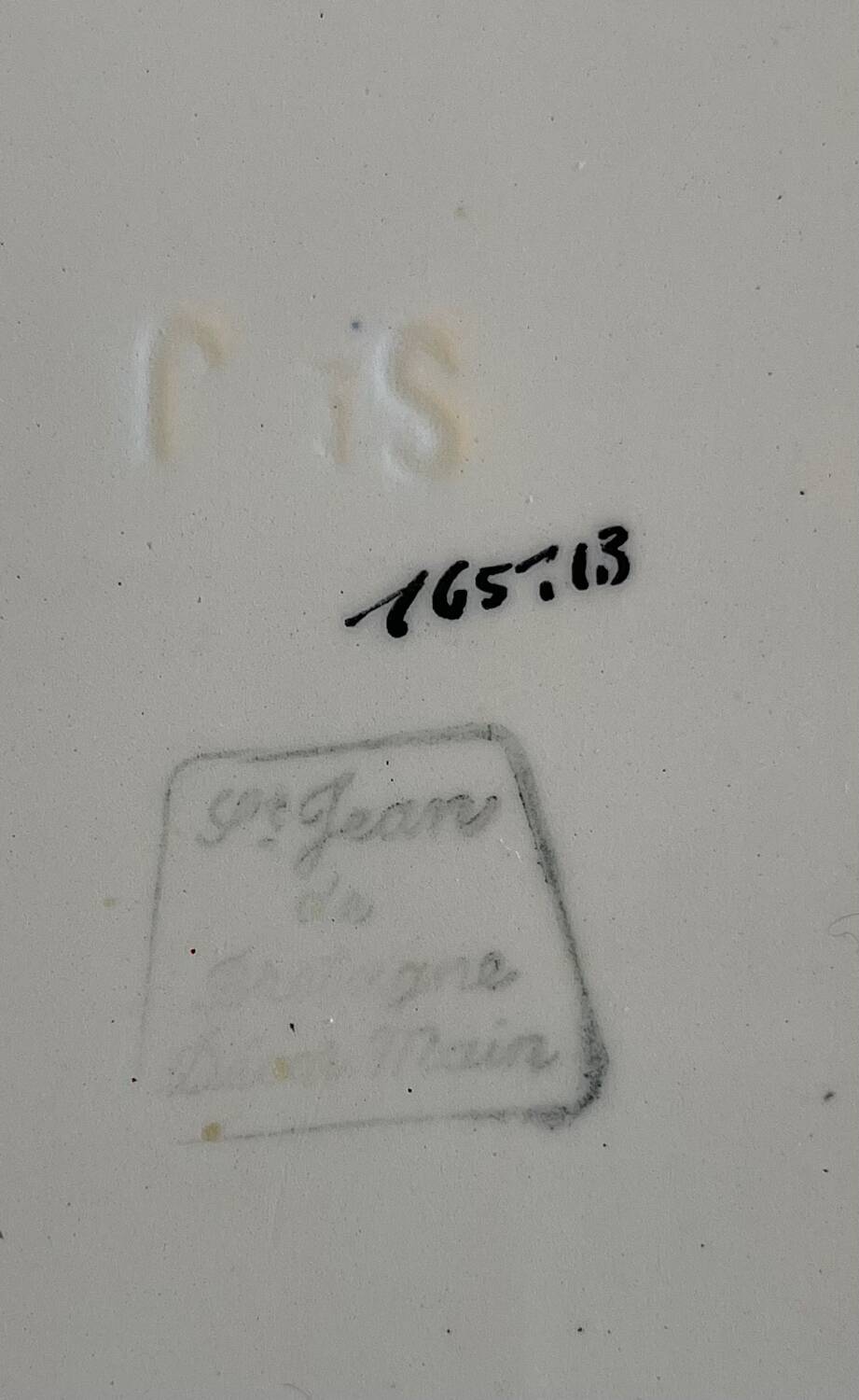 St Jean ceramic dish.