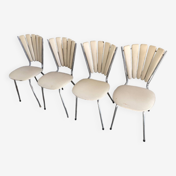 Set of 4 Le Gal Chairs