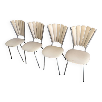 Set of 4 Le Gal Chairs