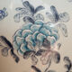 Porcelain lamp foot