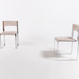 Set of 4 Italian dining chairs 1960