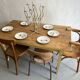 Table de ferme vintage en bois