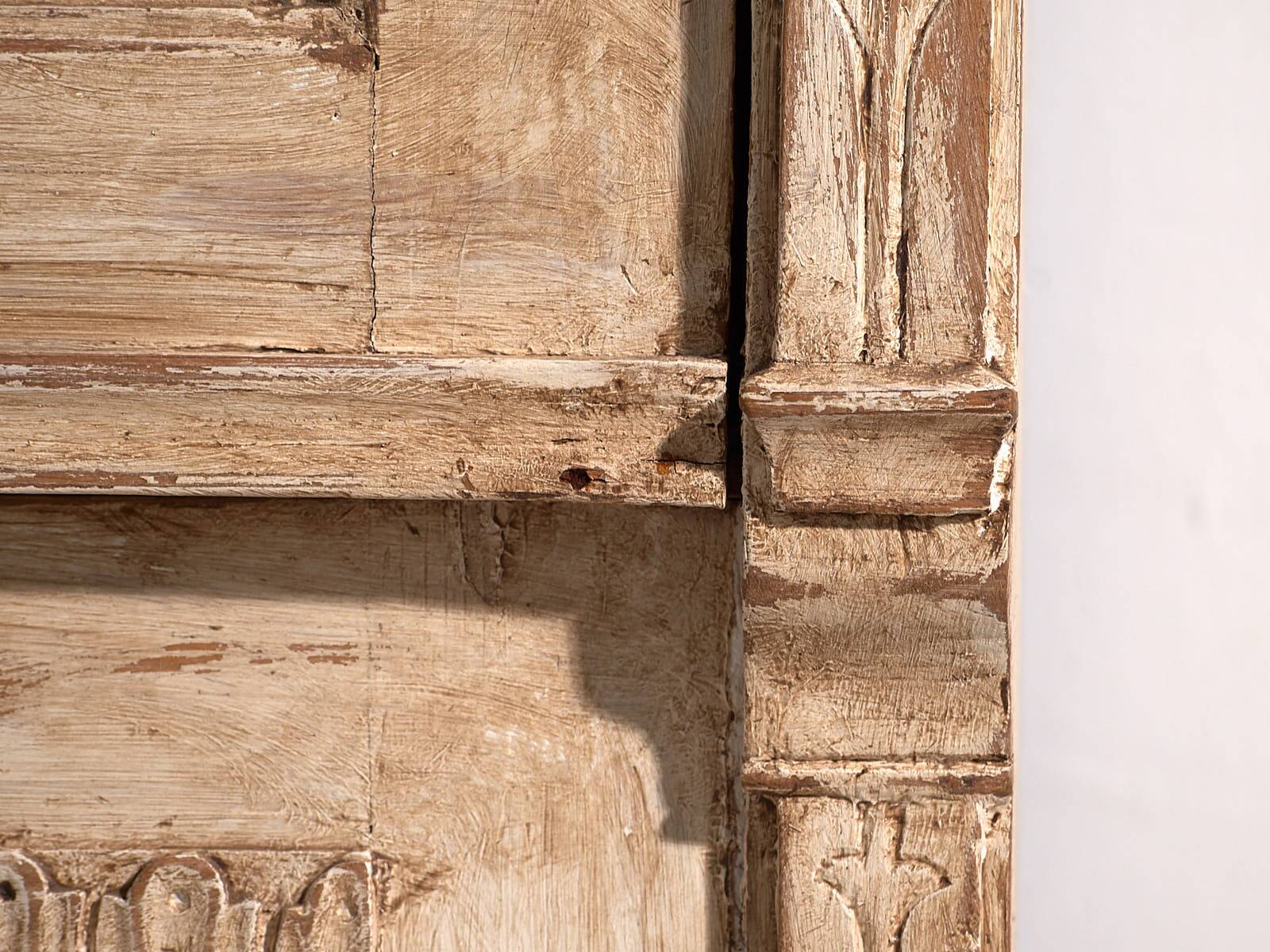 Antique white desk chest of drawers (circa 1920)