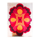 Red and orange roset carpet 300cm x 400cm