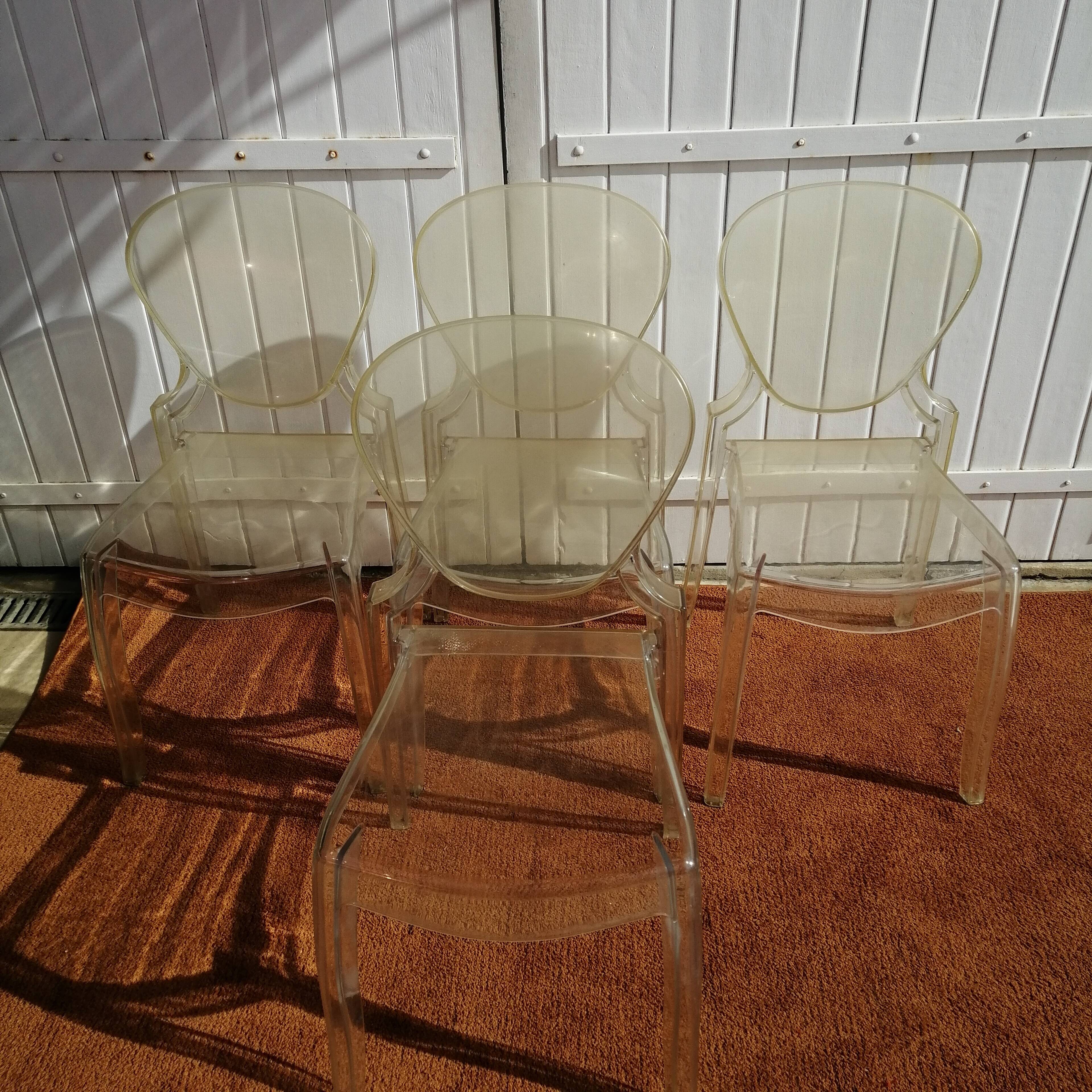 4 chairs by Pedrali