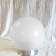 Bauhaus style ceiling light in blown glass - mid 20th century