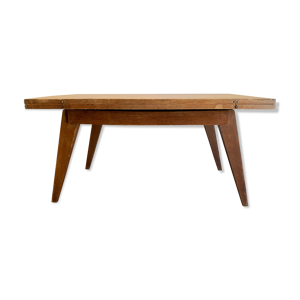 Table basse modulable en table haute vintage