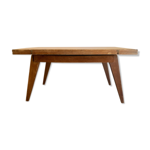 table basse modulable en table haute vintage