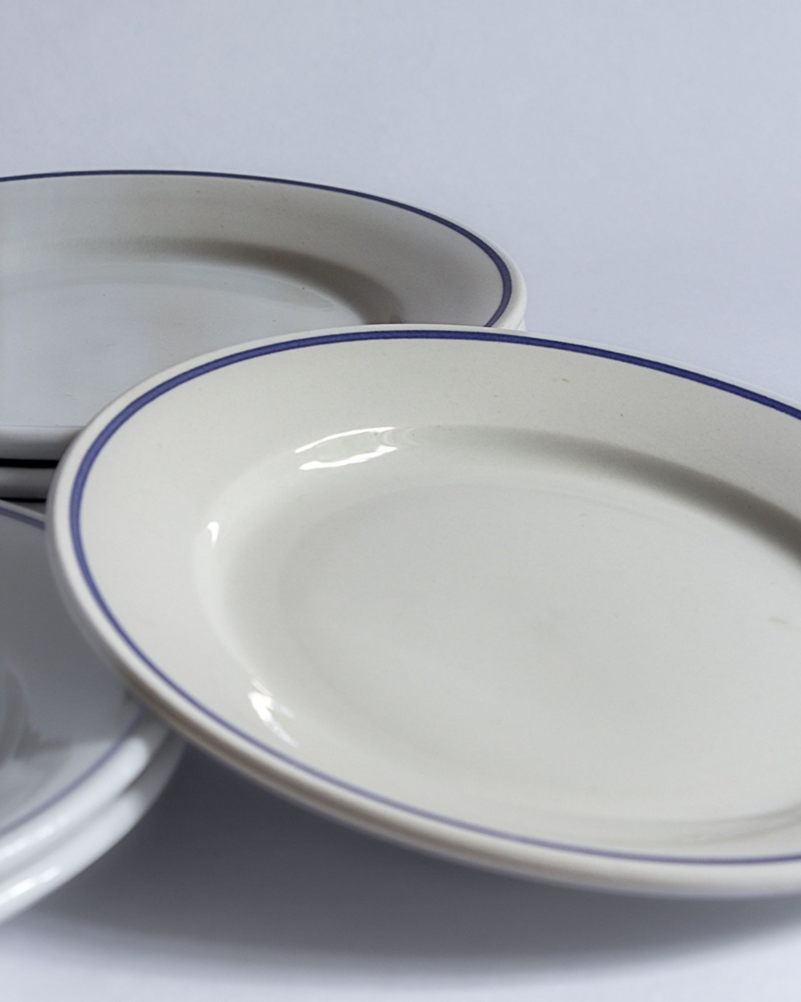 Set of six dessert plates - Faïencerie de Gien - Vintage