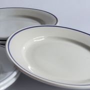 Set of six dessert plates - Faïencerie de Gien - Vintage