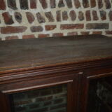 Oak display case