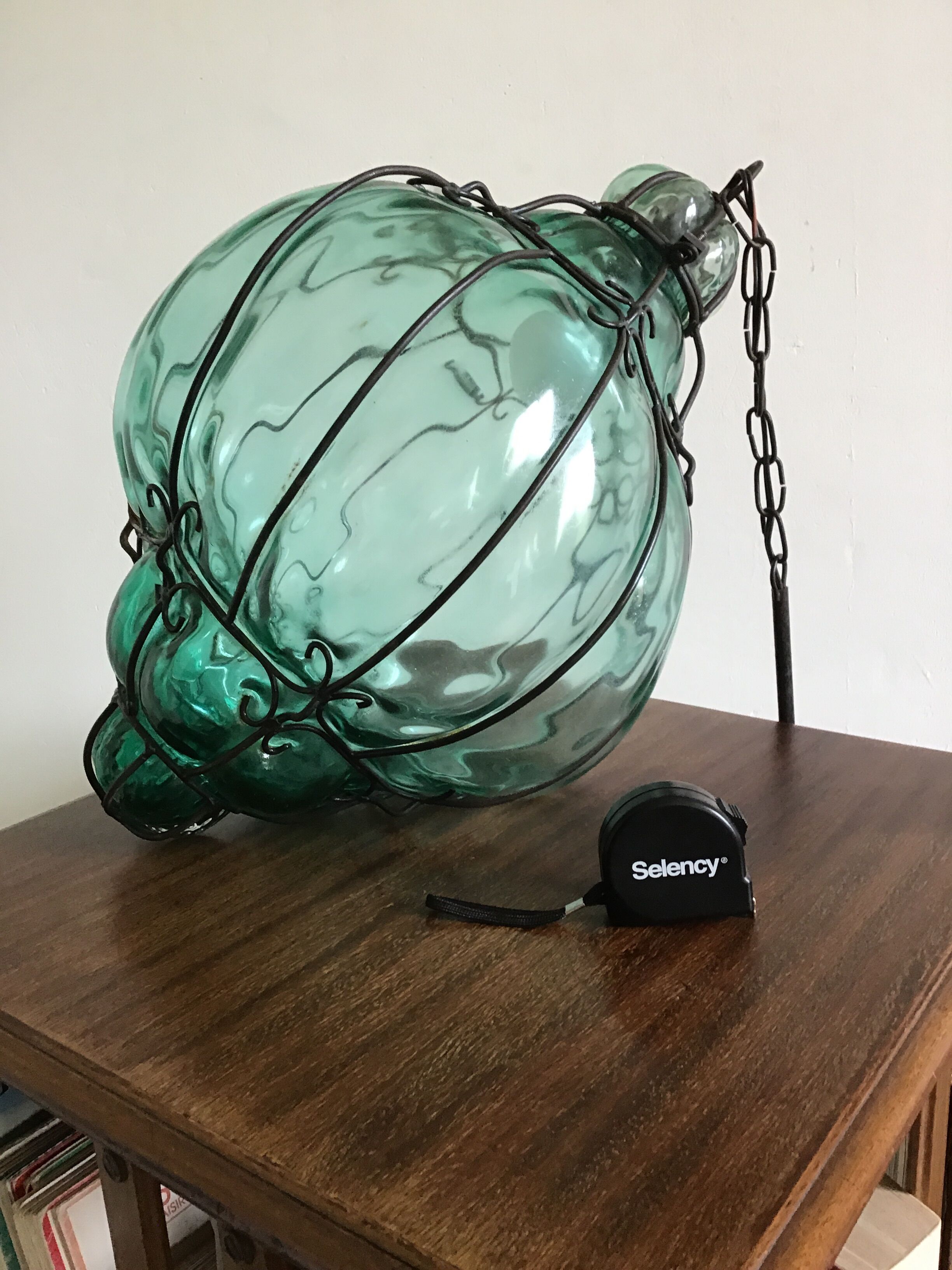 Large Murano blown glass Lantern