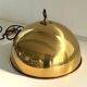 Florian Schulz Brass Pendant with Rotary Wheels and Counterweigh
