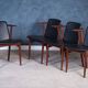 Vintage Teak Armchairs by Hans Olsen, Denmark, 1960s, Set of 4