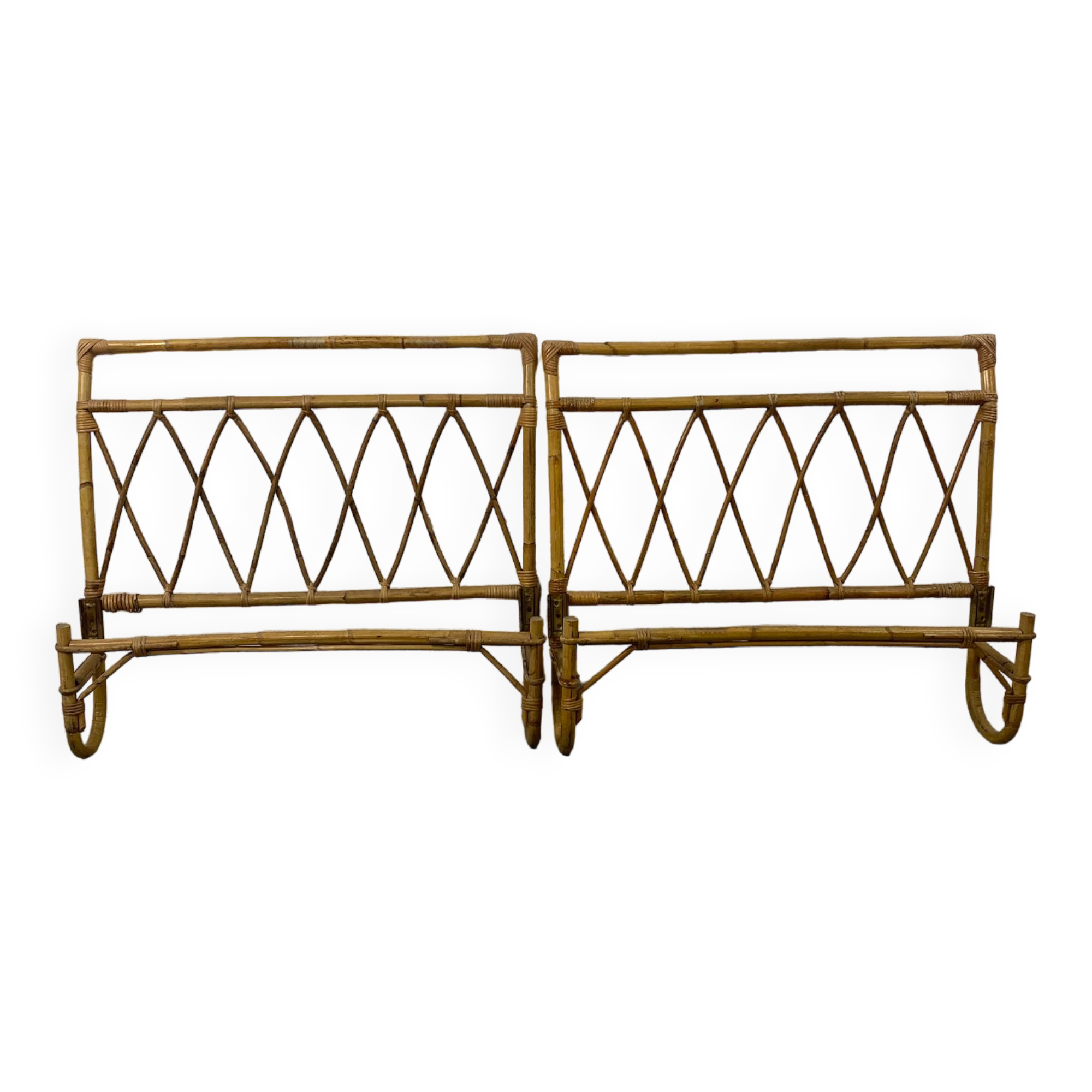 Bamboo headboard and legs