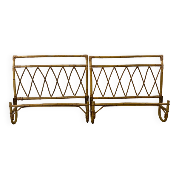 Tête et pieds de lit en bambou