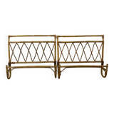 Bamboo headboard and legs