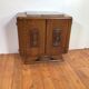 Art deco small cabinet with marble top