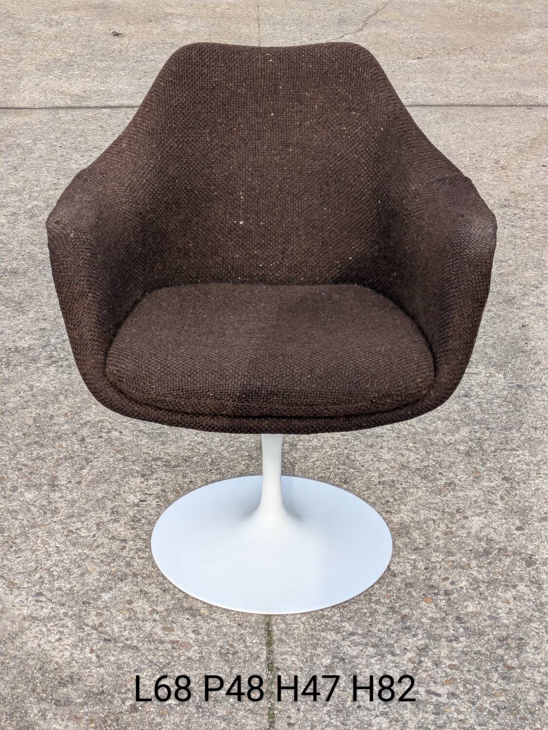 Eero Saarinen Tulip Armchair, Knoll, vintage 1960s