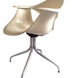 DAF CHAIR - Pair of SWAG base chairs - George NELSON & Charles Pollock