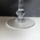 6 Champagne glasses in cut crystal from Saint Louis