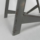 Desk and chair, industrial